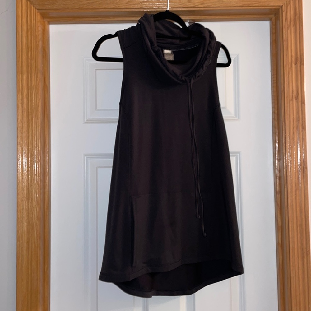 High Low Hooded Tank